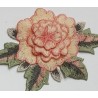 Aplique bordado flor 3D