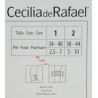 Minimedia transparente antipresión 25 DEN. Cecilia de Rafael
