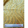 Terciopelo Amarillo Estampado Lurex 150 cm