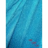 Tela de lamé 150 cm Azul Turquesa