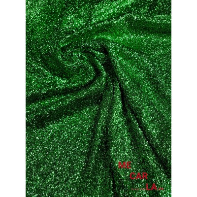 Tela de lamé 120 cm Verde