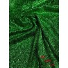 Tela de lamé grueso 120 cm Verde